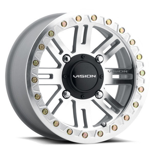 Vision Wheel 4-110 Machined Finish Automotive Wheel