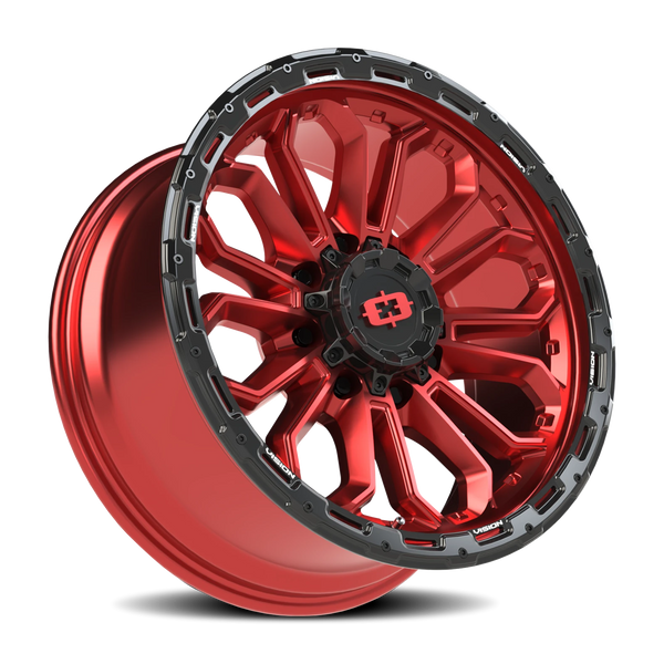 Vision Wheel 8-Lug 180mm Bolt Pattern Gloss Black Korupt Rim