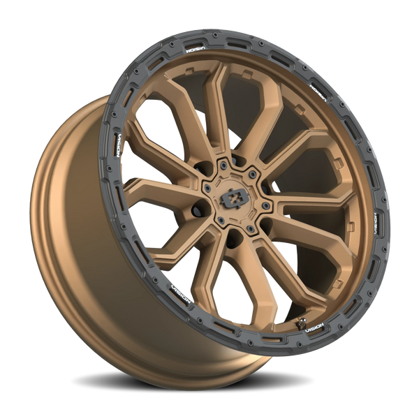 Vision Wheel 6-5.5 Satin Black KORUPT Automotive Wheel
