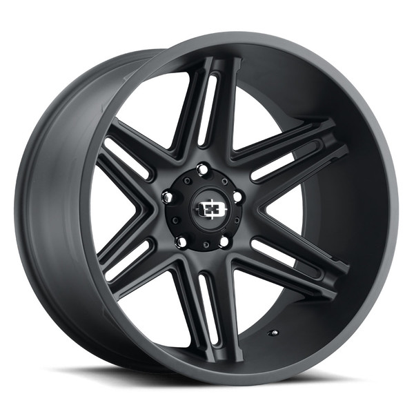 Vision Wheel 8-180 SB VIS RAZOR Satin Black Wheel