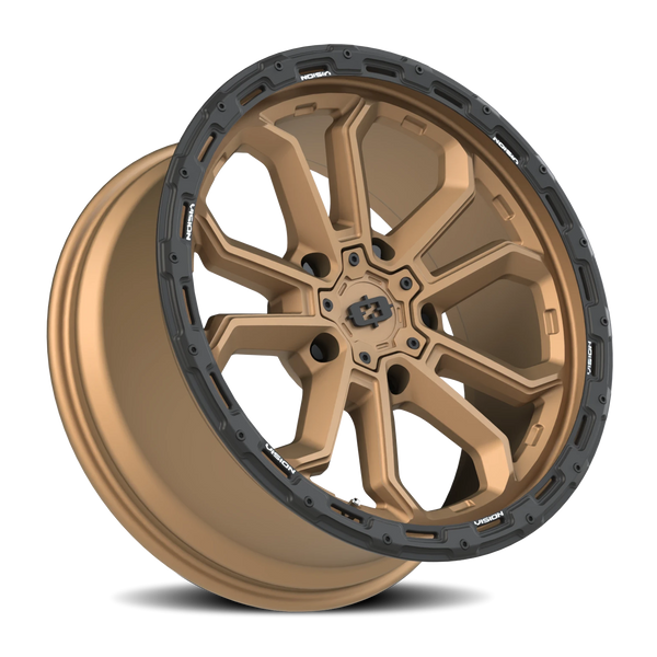 Vision Wheel 5x5.5 Satin Black KORUPT Automotive Wheel