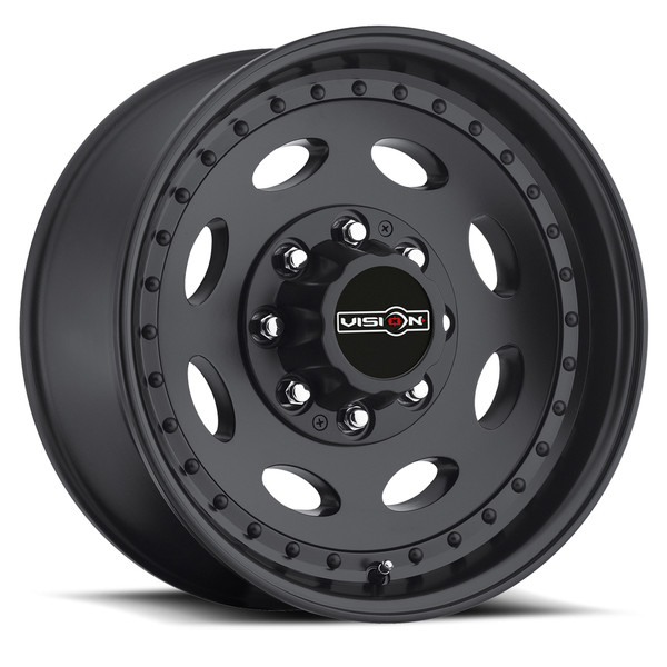 Vision Wheel 8-180 MB Automotive Wheel — Matte Black Finish