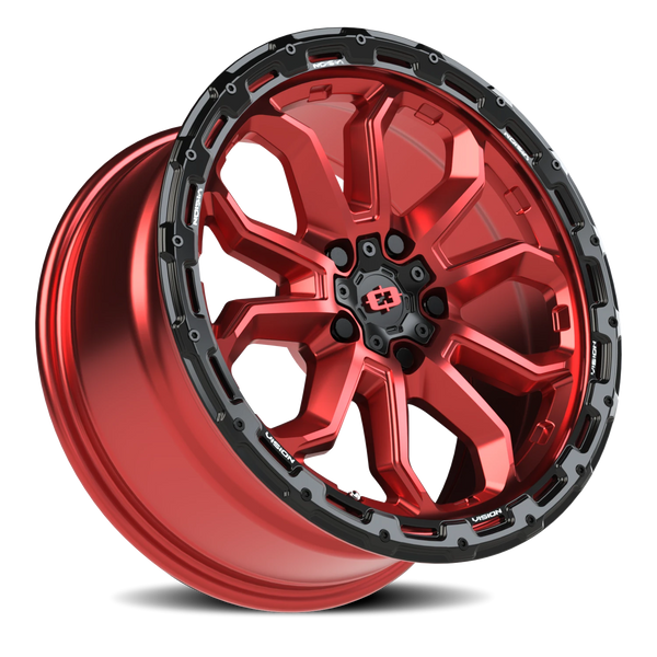 Vision Wheel 5-Lug Gloss Black Korupt Automotive Wheel Rim