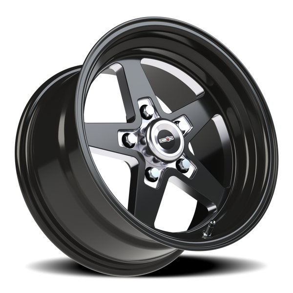 Vision SSR STAR Gloss Black Machined 5x114.3/4.5 Automotive Wheel