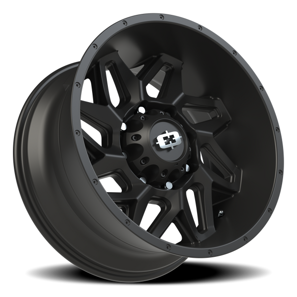 Vision Wheel 8-165.1 SB VIS SPYDER Satin Black Wheel