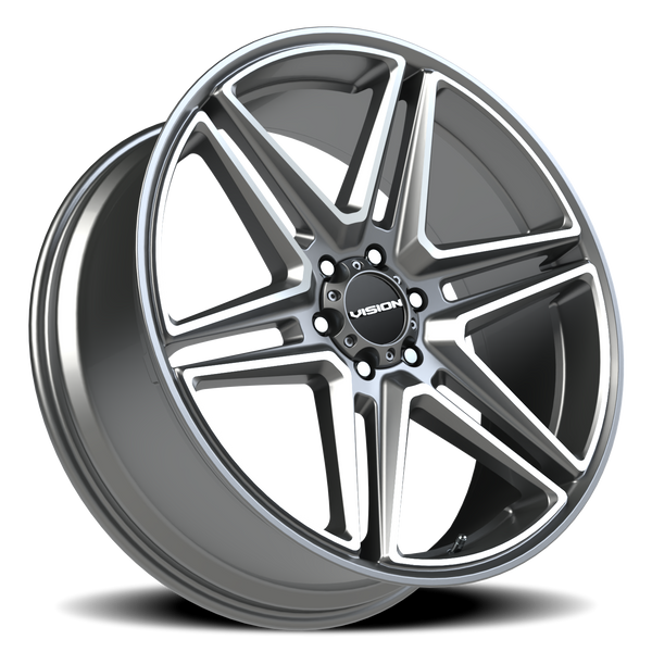 Vision Wheel 6-135 GMMF Wedge Automotive Wheel - 6x135mm