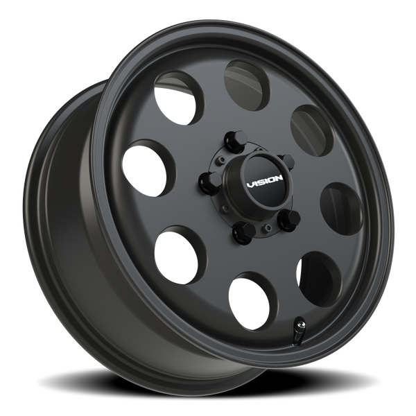 Vision Wheel Midway 5x114.3mm Satin Black Rim