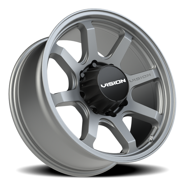 Vision Wheel 8-170 SG Flow Satin Gunmetal Automotive Wheel