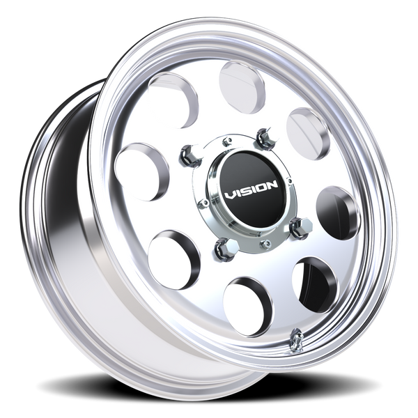 Vision Wheel 4-156 Polished Midway Rim