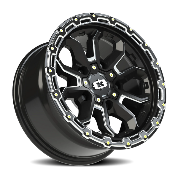 Vision Wheel 5x5.5 Gloss Black Korupt Automotive Wheel