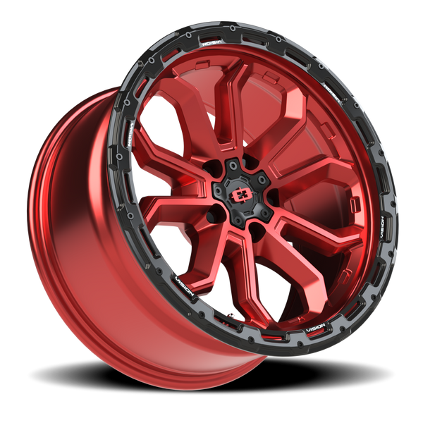 Vision Wheel 5-Lug Gloss Black Korupt Automotive Wheel Rim