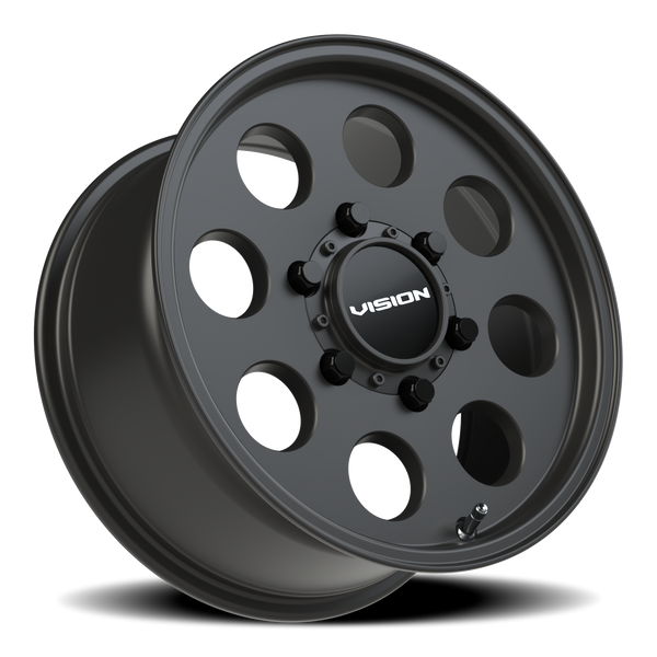 Vision Midway 6x139.7mm Satin Black Wheel