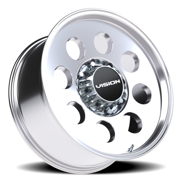 Vision Wheel 8-165.1 Polished Midway 8x165mm Bolt Pattern Rim