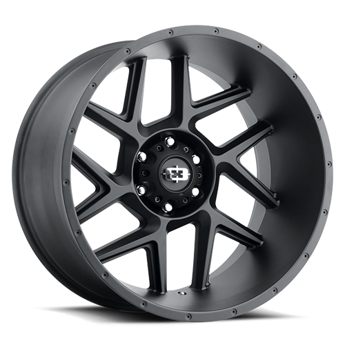 Vision Wheel 5-127 SB VIS SLIVER Satin Black Wheel