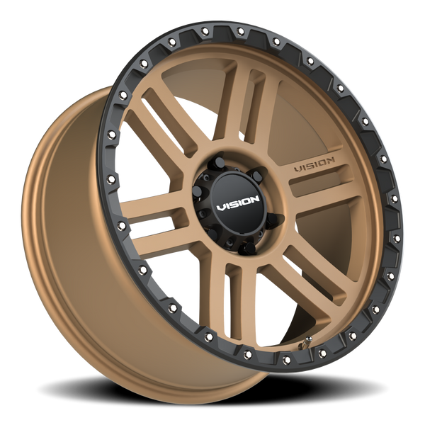 Vision Wheel 6-Lug Satin Black MANX2 Automotive Wheel