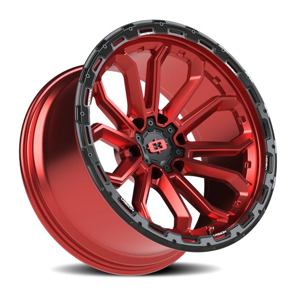 Vision Wheel 6-Lug 5.5-Inch Gloss Black Korupt Wheel