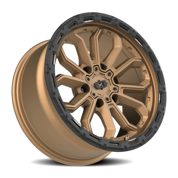 Vision Wheel 6x5.5" Satin Black KORUPT Wheel