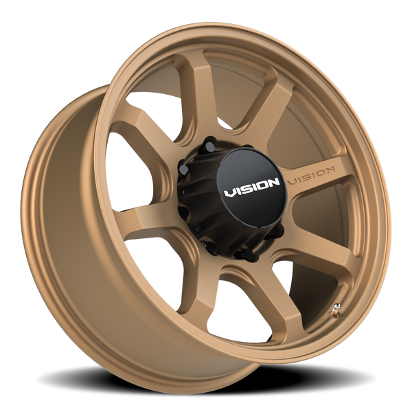 Vision Wheel 8x6.5 FLOW Bronze Automotive Wheel