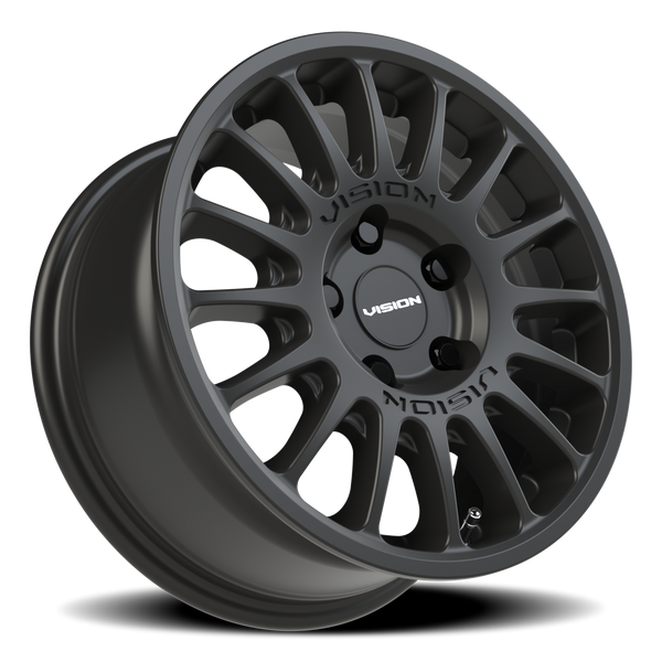 Vision Wheel 5-114.3 SB Monaco Satin Black Automotive Wheel