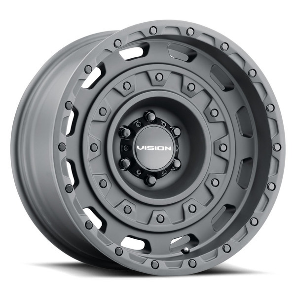 Vision Wheel 6-135 SB VIS TACTICAL 6-Lug Satin Black Wheel