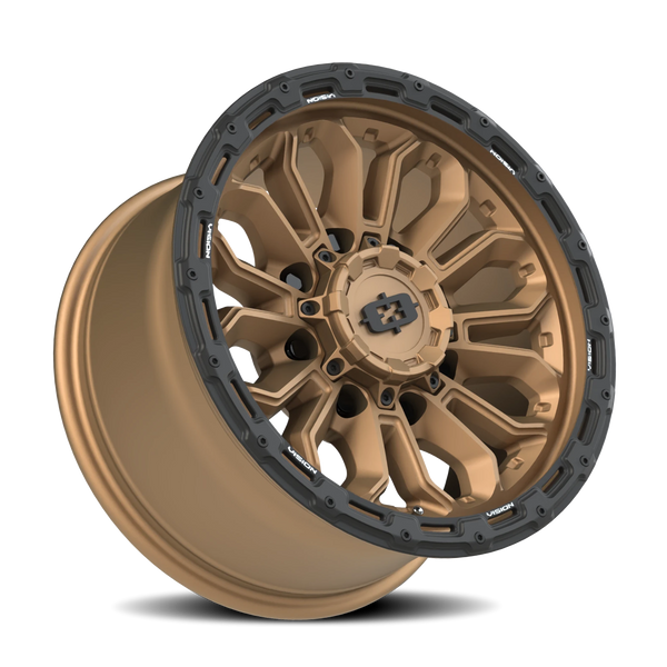 Vision Wheel 8x6.5 Satin Gunmetal KORUPT Automotive Wheel