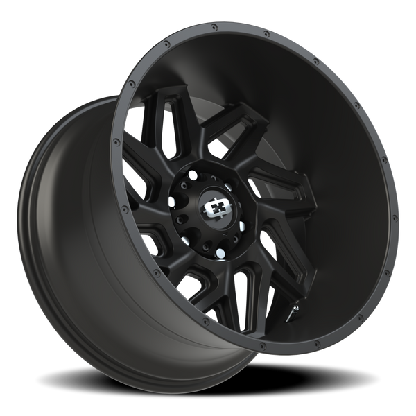 Vision Wheel 6-135 SB Spyder - 6x135mm Satin Black Wheel