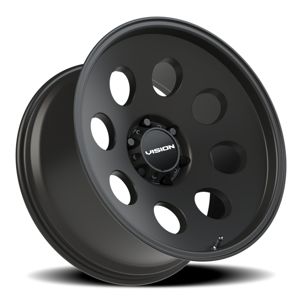 Vision Wheel 6-Lug 5.5-Inch Satin Black Midway Wheel