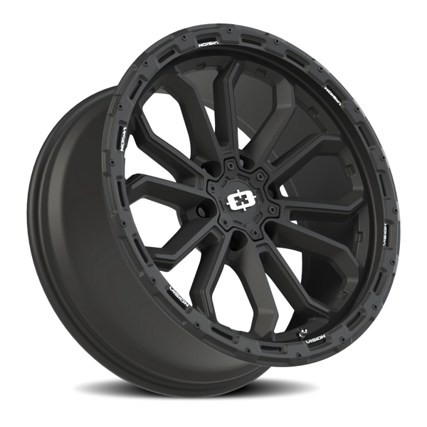 Vision Wheel 6-5.5 SB Korupt 6-Lug Satin Black Wheel