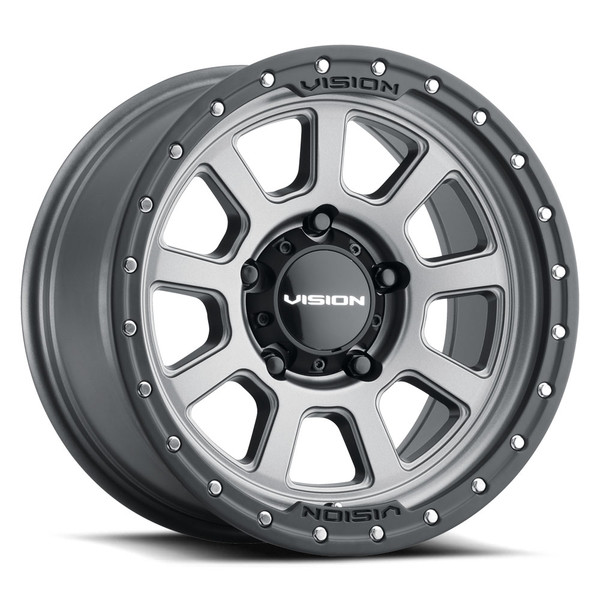 Vision Wheel 6-5.5 Satin Black OJOS Automotive Wheel