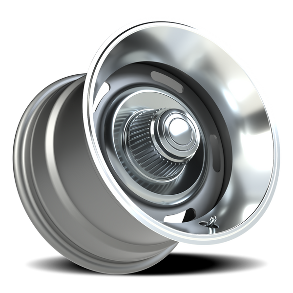 Vision Wheel 6-5.5 Silver Rally Rim – 6x5.5" Bolt Pattern