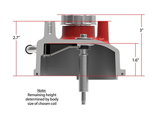 HOLLEY 241113 VALVE COVER  TALL LS GLOS