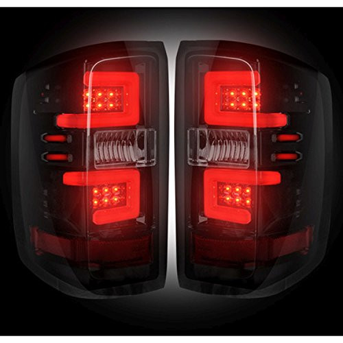 RECON ACCESS 264297BK LED TAIL LIGHTS - CHEVY SILVERADO 1