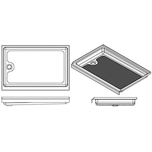 S.RECREATION SP2436WLHD SHOWER PAN 24X36 WHITE LE