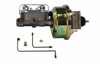 Leed Brakes LEEFC0035HK HYDRAULIC KIT; POWER DRUM BRAKES 64.566 MUSTANG WITH AUTO TRANS  DUAL BOWL MAS