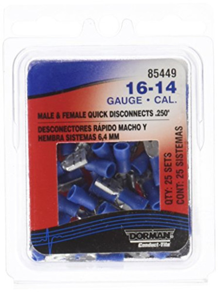 DORMAN 85449 TERM QD 1614 SET .250 DORMAN 85449 TERM QD 1614 SET .250