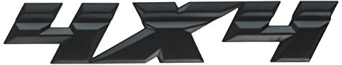 TRIMBRITE T1933 3D EMBLEM  4X4 MATTE BLK