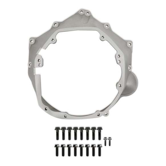 GM LS/LT GEN V TO T56 BELLHOUSING KIT W/ HARDWARE CAST ALUMINUM