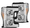 1719 Ford F250/F350/F450/F550 LUXXLED PROJECTOR HEADLIGHTS CHROME