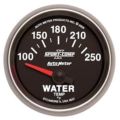 AUTO METER 3637 SPRTCOMPII WATER TEMP SS