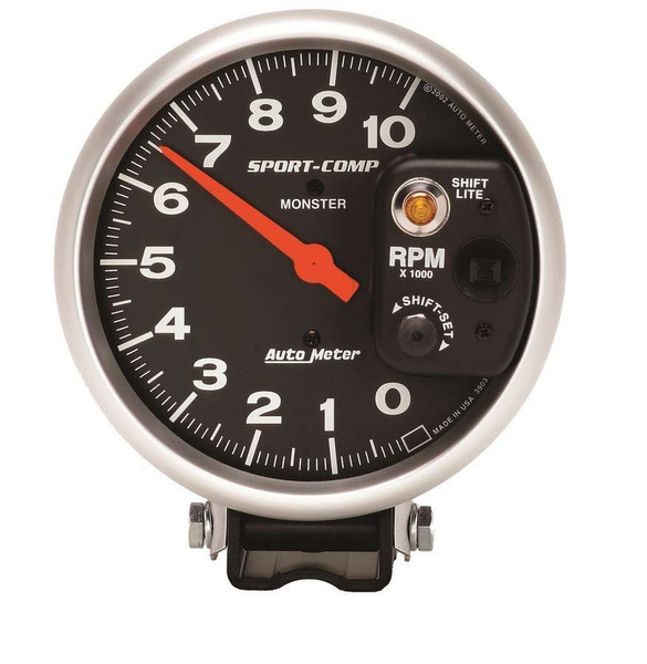 Auto Meter ATM3903 5IN TACH 10000 RPM SHIFTLITE