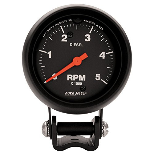 AUTO METER 2888 BLK DIESEL TACH-5000RPM