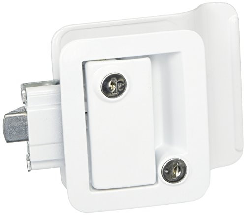 WESCO 4361009SP TRAVEL TRAILER LOCK WHITE