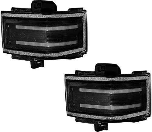 RECON ACCESS 264245WHBK LED MIRROR LENS - FORD 17-18 F250/F