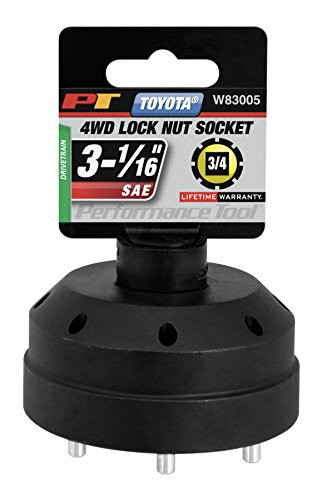 PERFORM TOOL W83005 8 LUG TOYOTA AXLE NUT SOCKET
