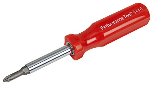 PERFORM TOOL W975 SCREWDRIVER 6-IN-1