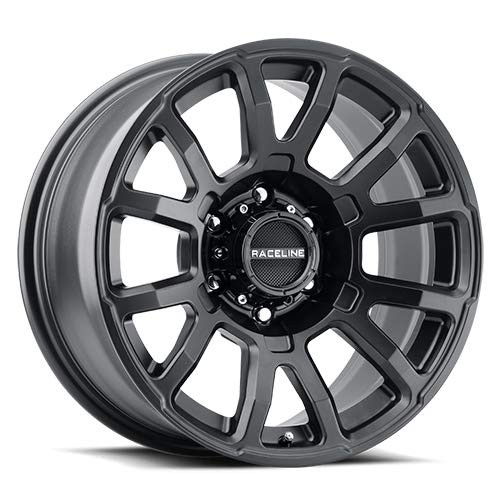 RACELINE 50B2906000 GAUGE SATIN BLACK 20X9 6X139.7  0MM