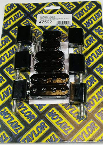TAYLOR CABLE 42502 HRZNTL BLK WIRE LOOM KIT