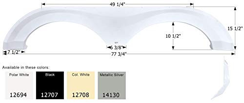 ICON 12708 FENDER SKIRT  TANDEM  EVERGREEN  FS