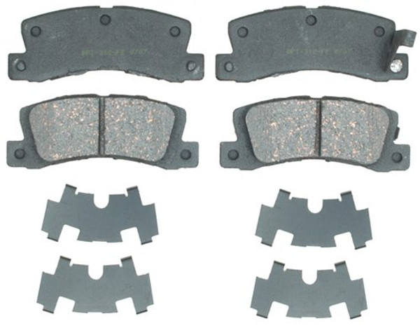 R/M BRAKES PGD685C DISC BRAKE PAD SET R/M BRAKES PGD685C DISC BRAKE PAD SET