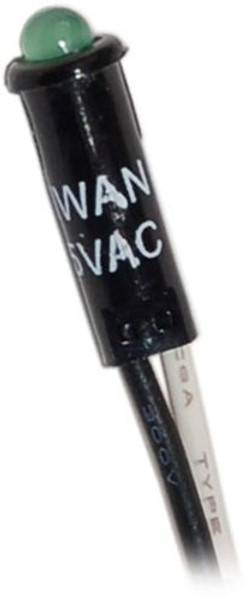 BLUE SEA 8034BSS LED 120VAC GREEN 11/64IN